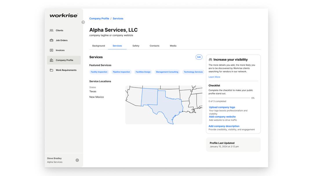 Hi-fi screen — media and storytelling